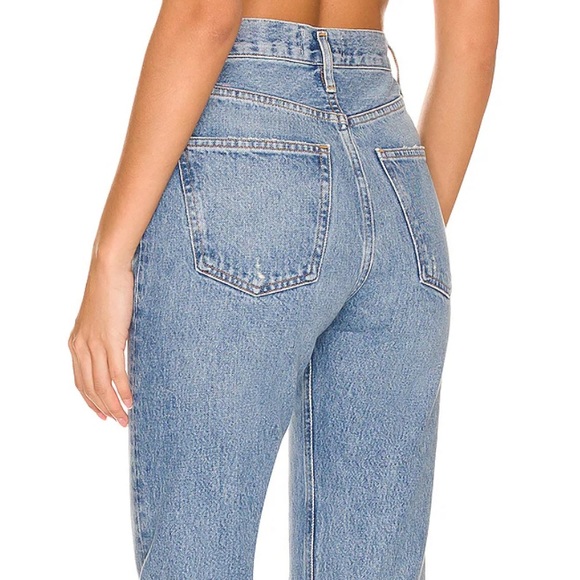 New Agolde 90s Pinch Waist in Abstract - Picture 7 of 8